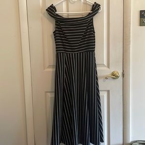 NWOT Audrey Hepburn inspired off the shoulder dress.